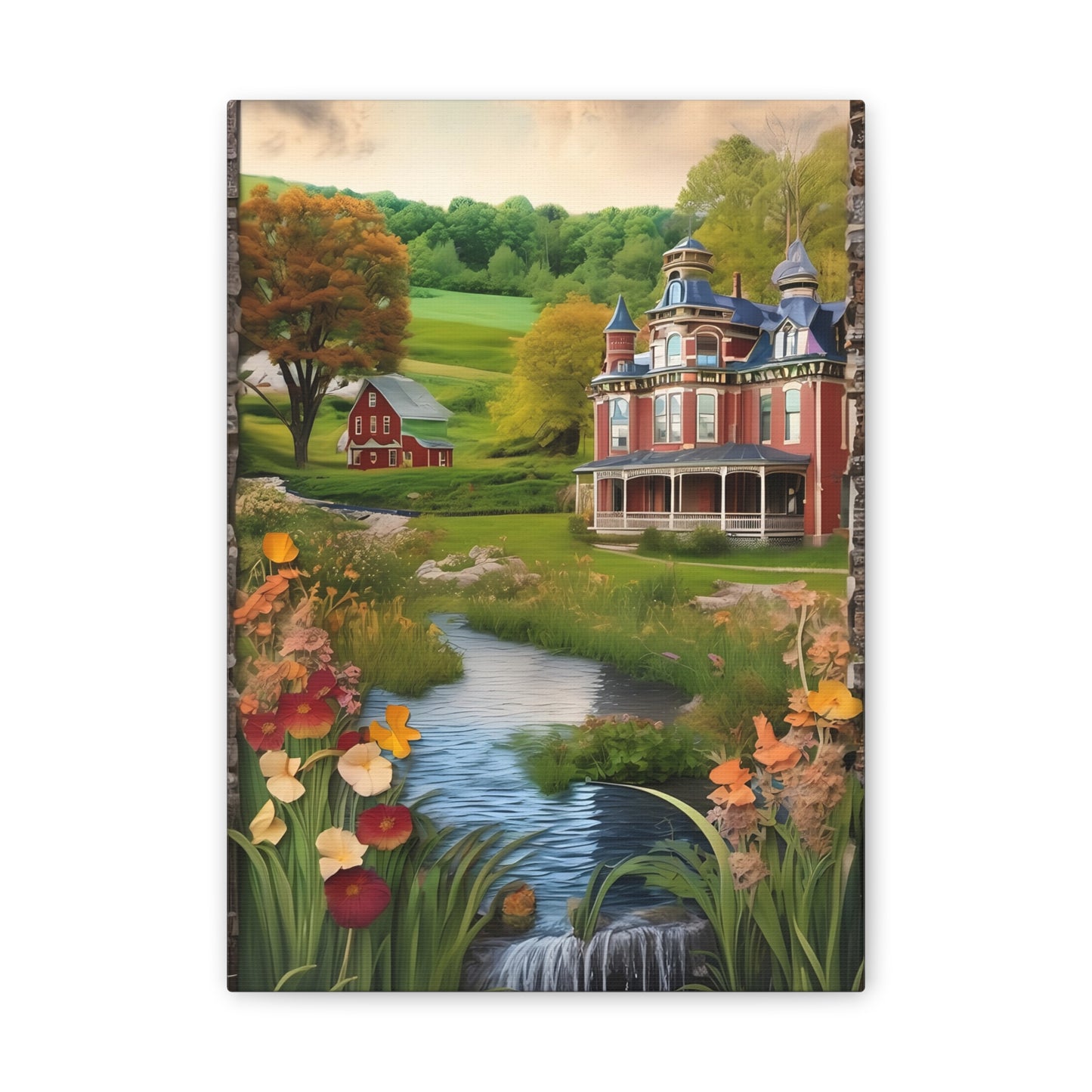 Country living Canvas Stretched, 0.75"