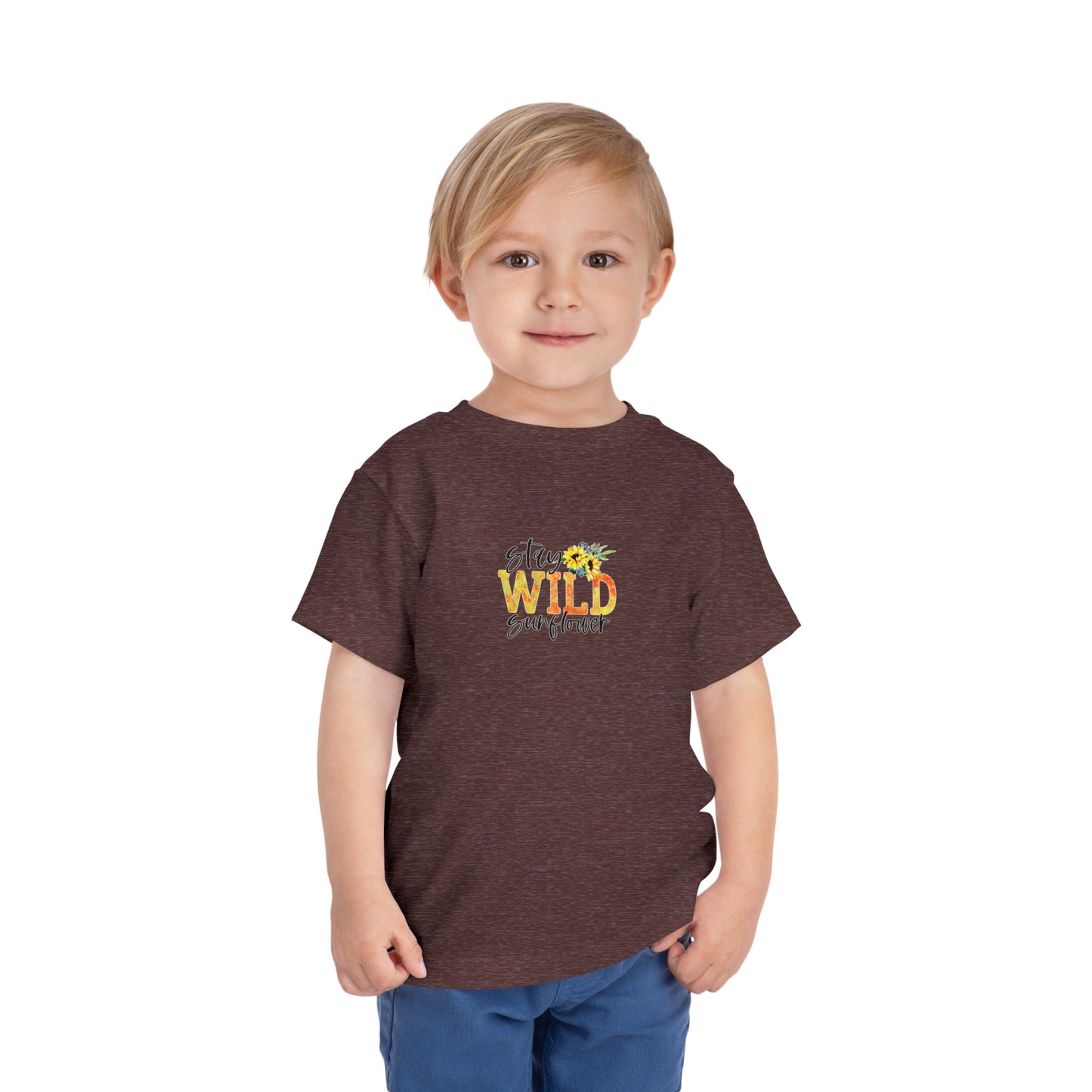 Sunflower Toddler Short Sleeve Tee