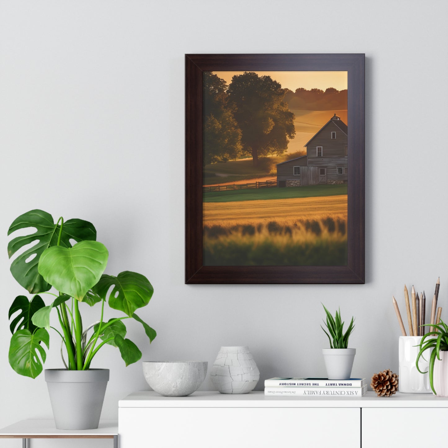 Farmhouse Gallery Canvas Wraps, Vertical Frame