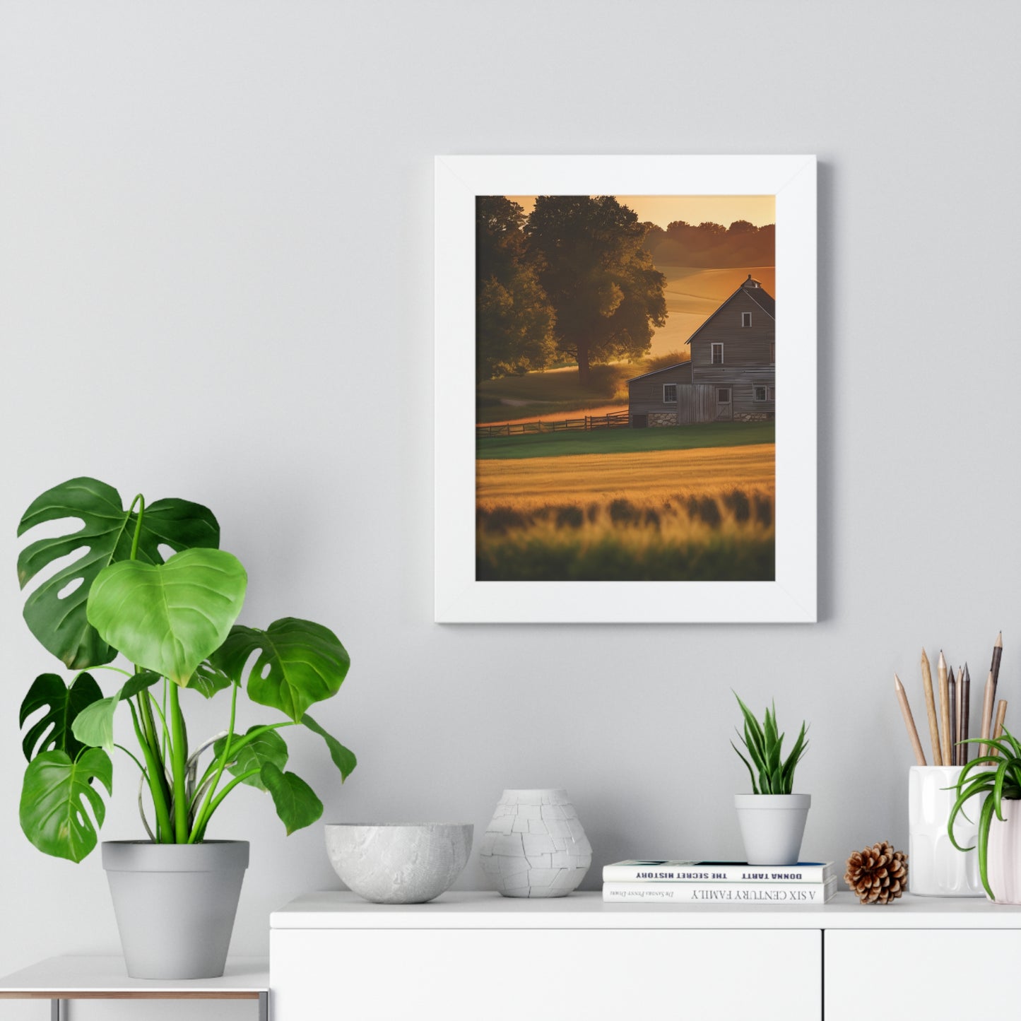 Farmhouse Gallery Canvas Wraps, Vertical Frame