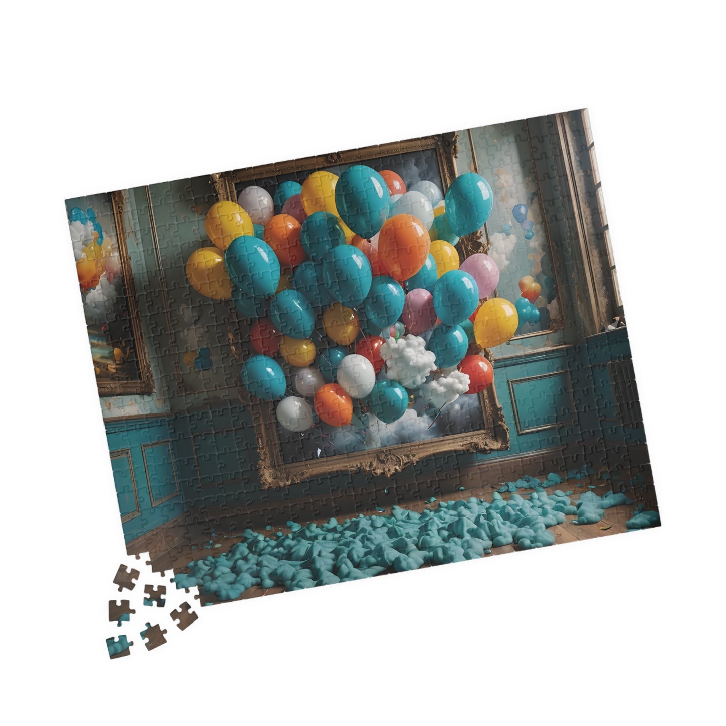 Broken balloon Puzzle (110, 252, 520, 1014-piece)