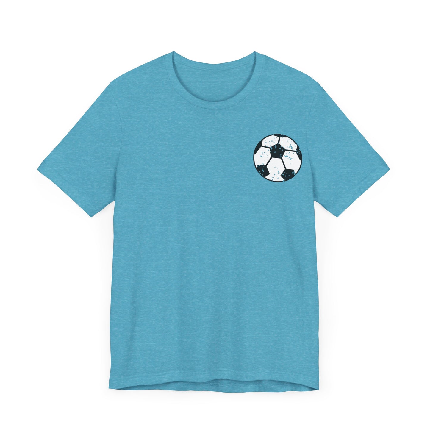 Distressed Soccer mama Unisex Jersey Short Sleeve Tee