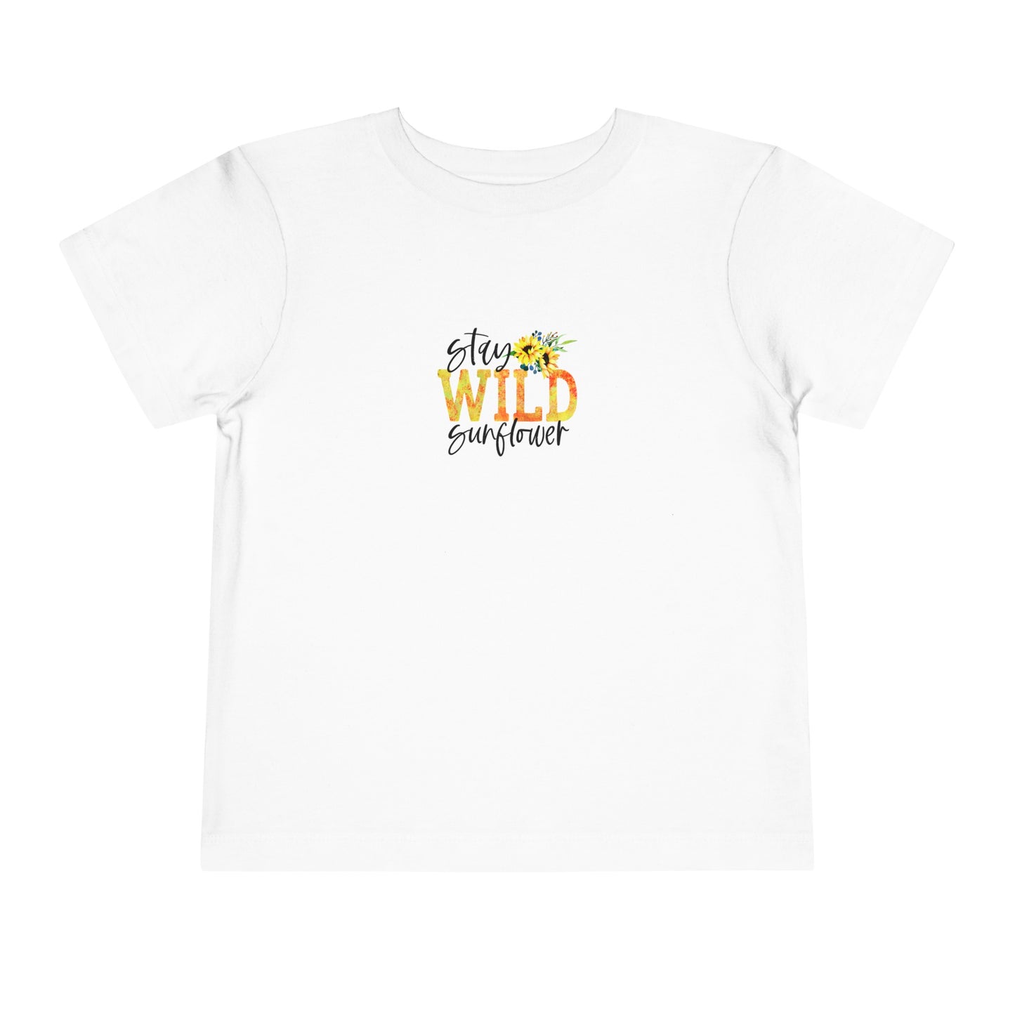 Sunflower Toddler Short Sleeve Tee