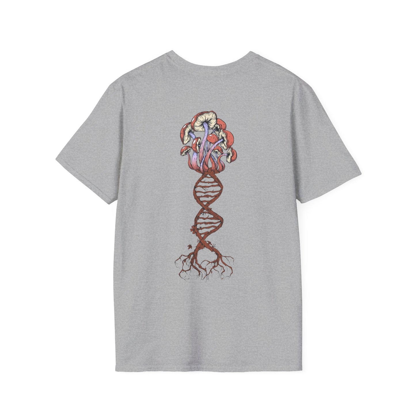 Mushroom DNA Unisex Softstyle T-Shirt