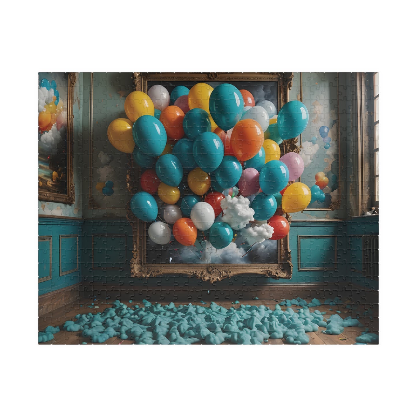 Broken balloon Puzzle (110, 252, 520, 1014-piece)