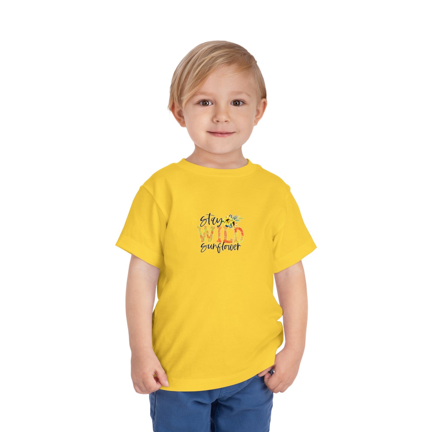 Sunflower Toddler Short Sleeve Tee