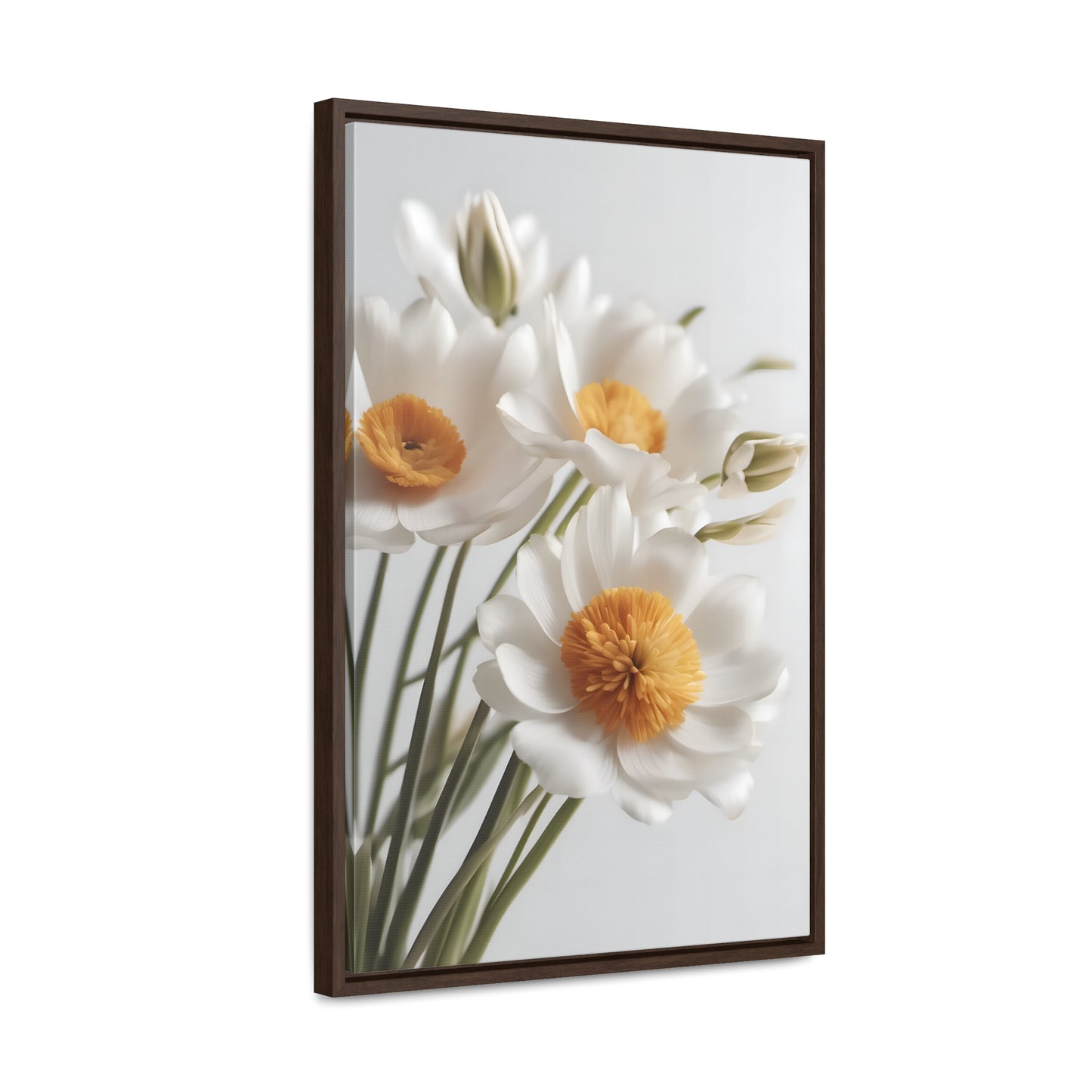 Daisy Gallery Canvas Wraps, Vertical Frame