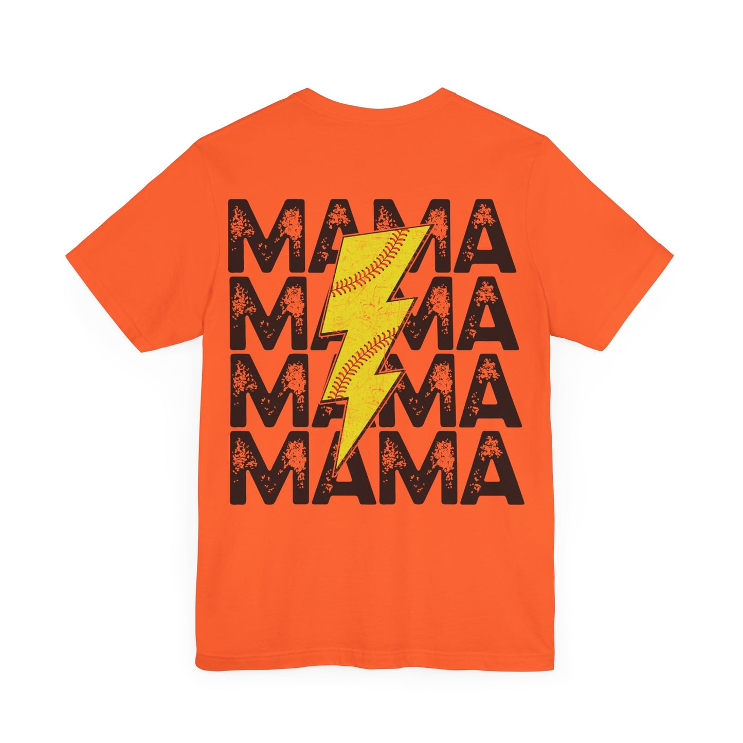 Distressed Softball mama Unisex Jersey Short Sleeve Tee