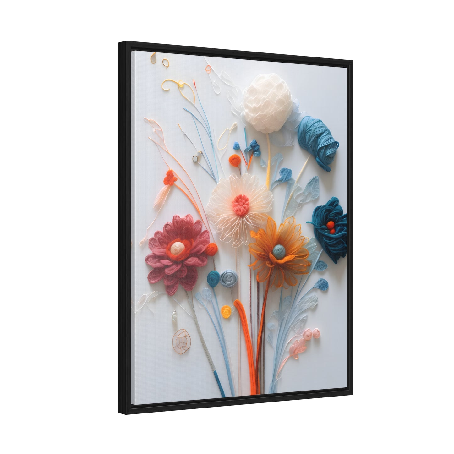 Needle work Gallery Canvas Wraps, Vertical Frame