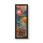 Paper pastel flowers 3 Framed Vertical Poster