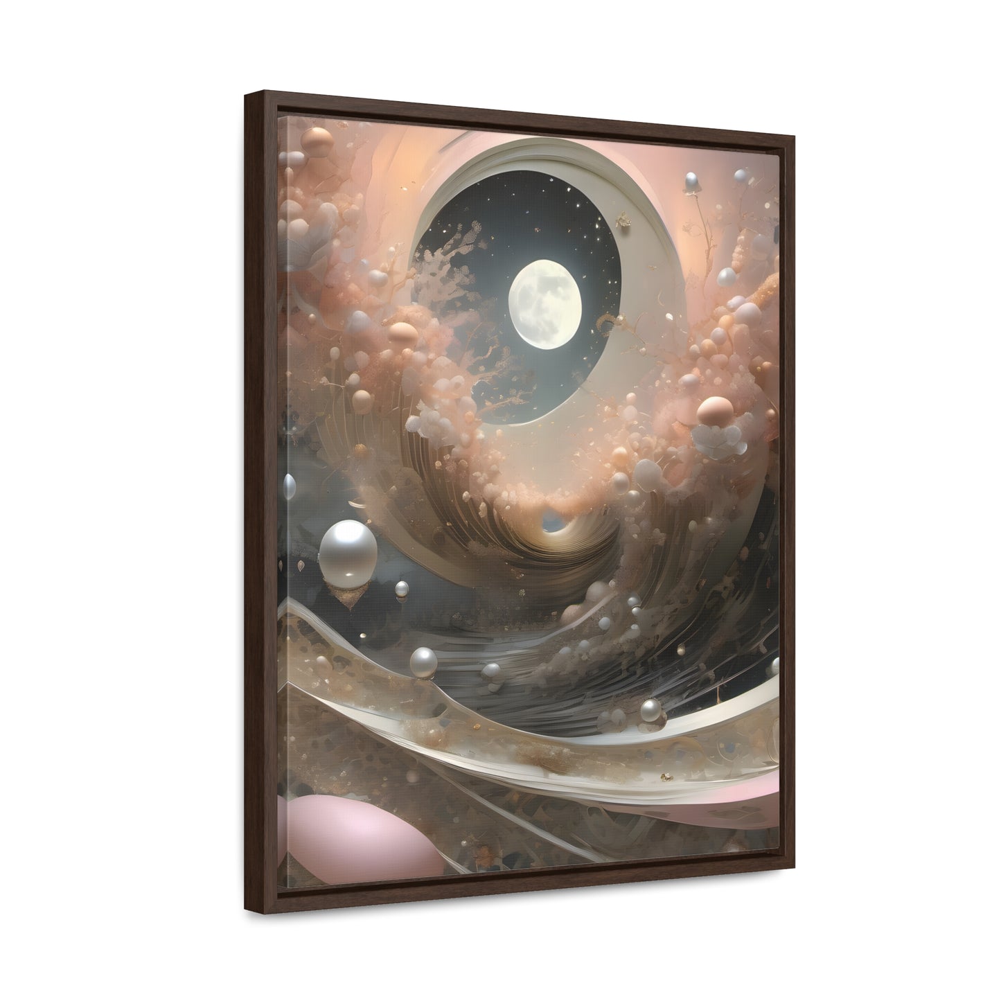 Pearl Deco Gallery Canvas Wraps, Vertical Frame