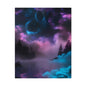 Alcohol ink mystic night Matte Canvas, Stretched, 0.75"