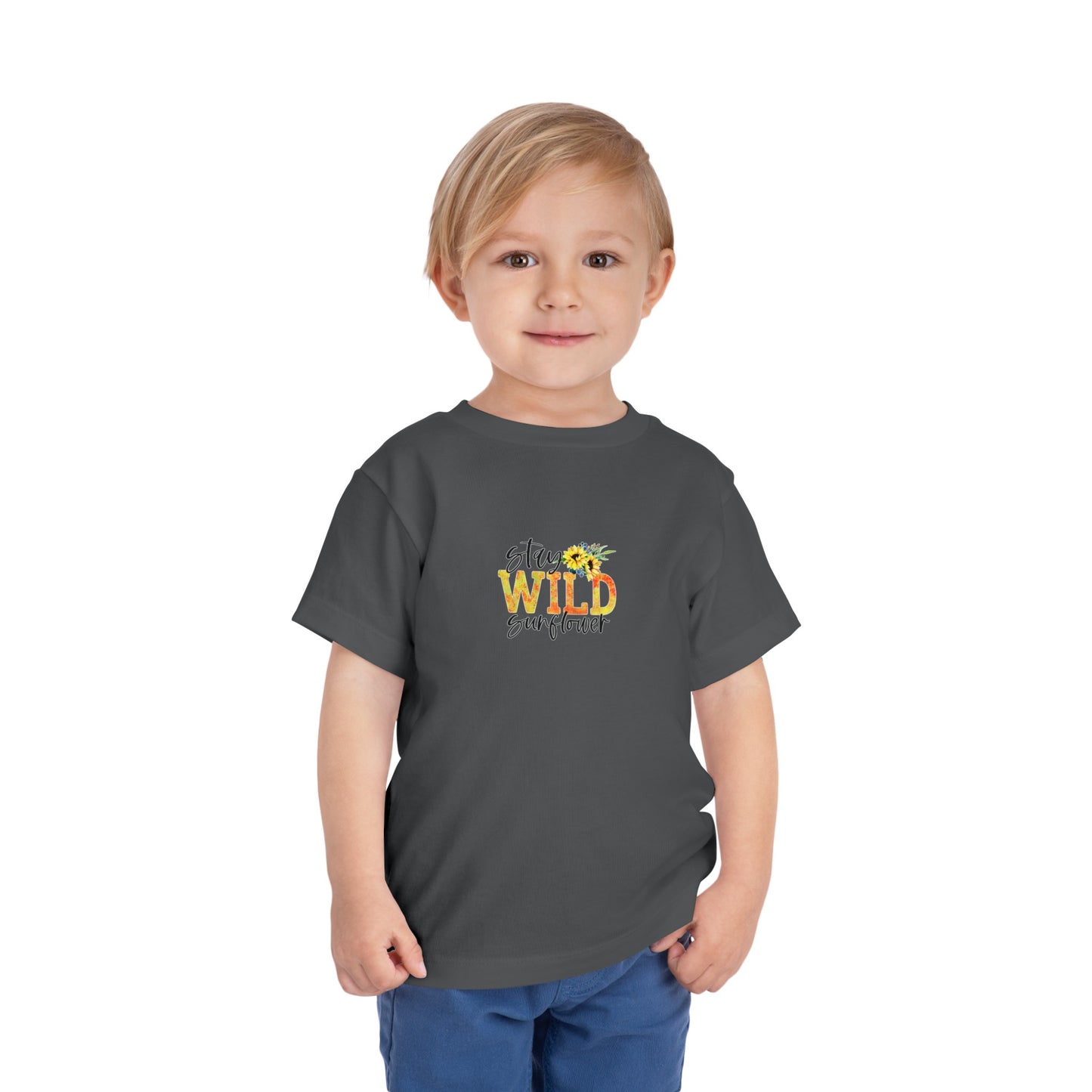 Sunflower Toddler Short Sleeve Tee