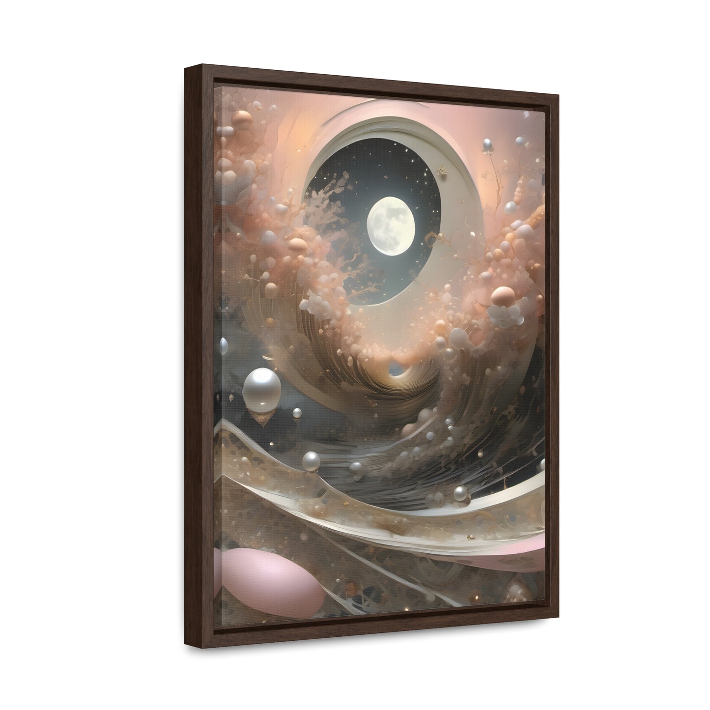 Pearl Deco Gallery Canvas Wraps, Vertical Frame