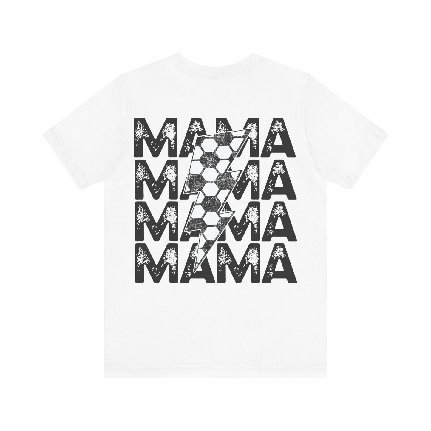 Distressed Soccer mama Unisex Jersey Short Sleeve Tee