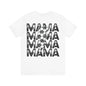 Distressed Soccer mama Unisex Jersey Short Sleeve Tee