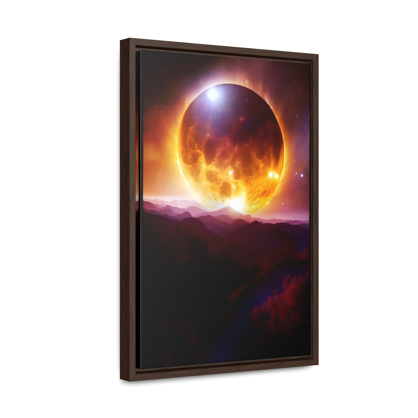 Eclipse Matte Canvas, Stretched, 0.75"