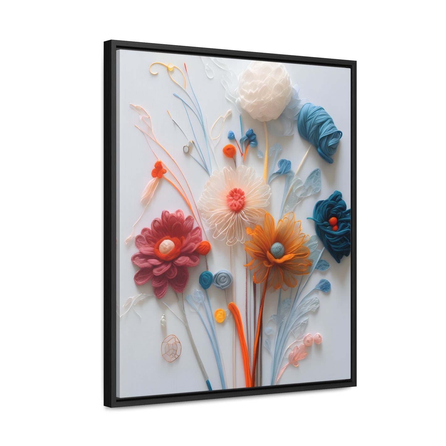 Needle work Gallery Canvas Wraps, Vertical Frame