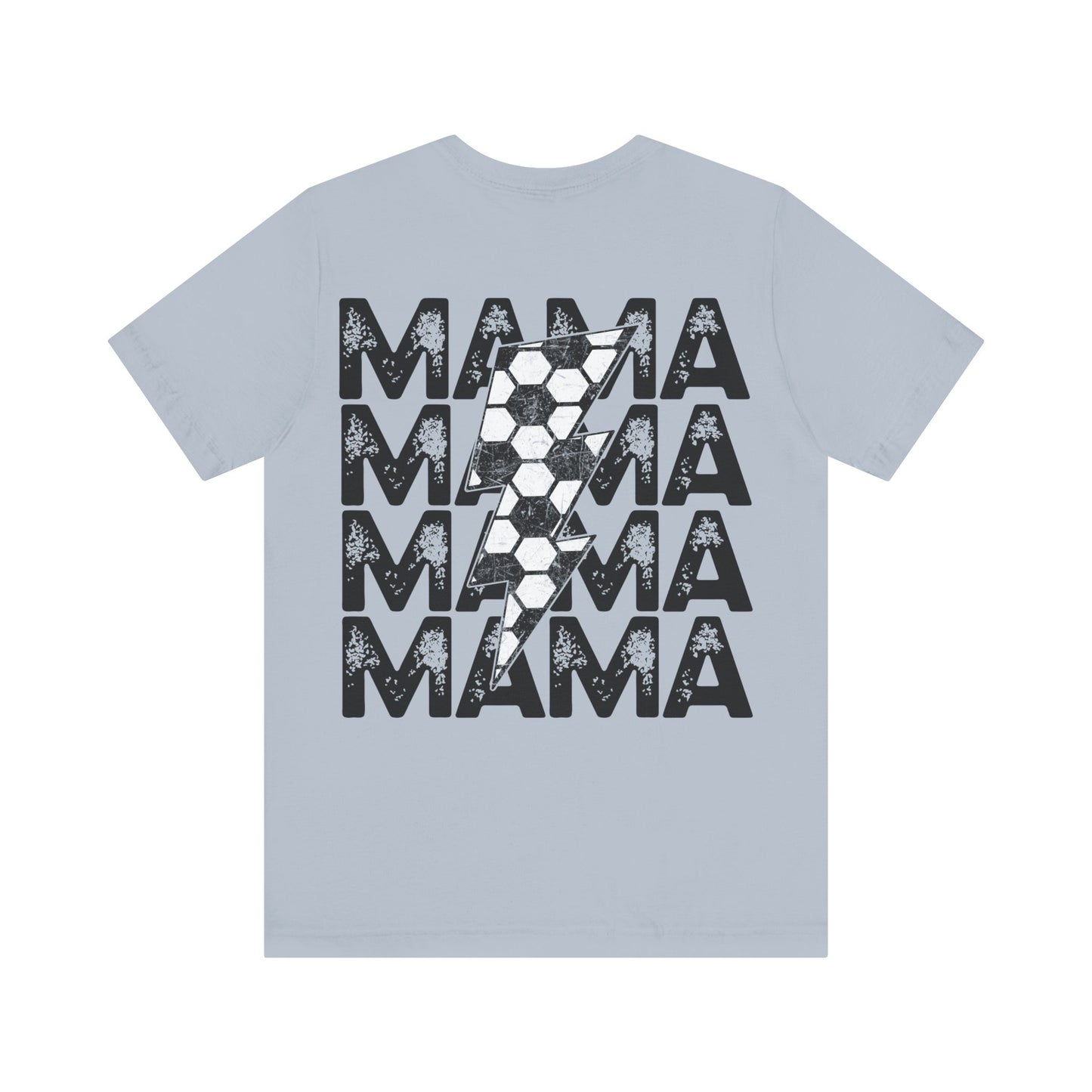 Distressed Soccer mama Unisex Jersey Short Sleeve Tee