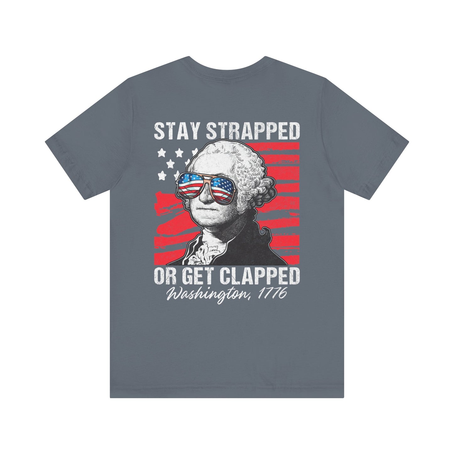 Stay strapped Unisex Jersey Short Sleeve Tee