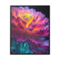 Smoke Peony Gallery Canvas Wraps, Vertical Frame