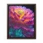 Smoke Peony Gallery Canvas Wraps, Vertical Frame