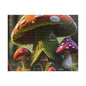 Mushroom cottage Puzzle (110, 252, 520, 1014-piece)