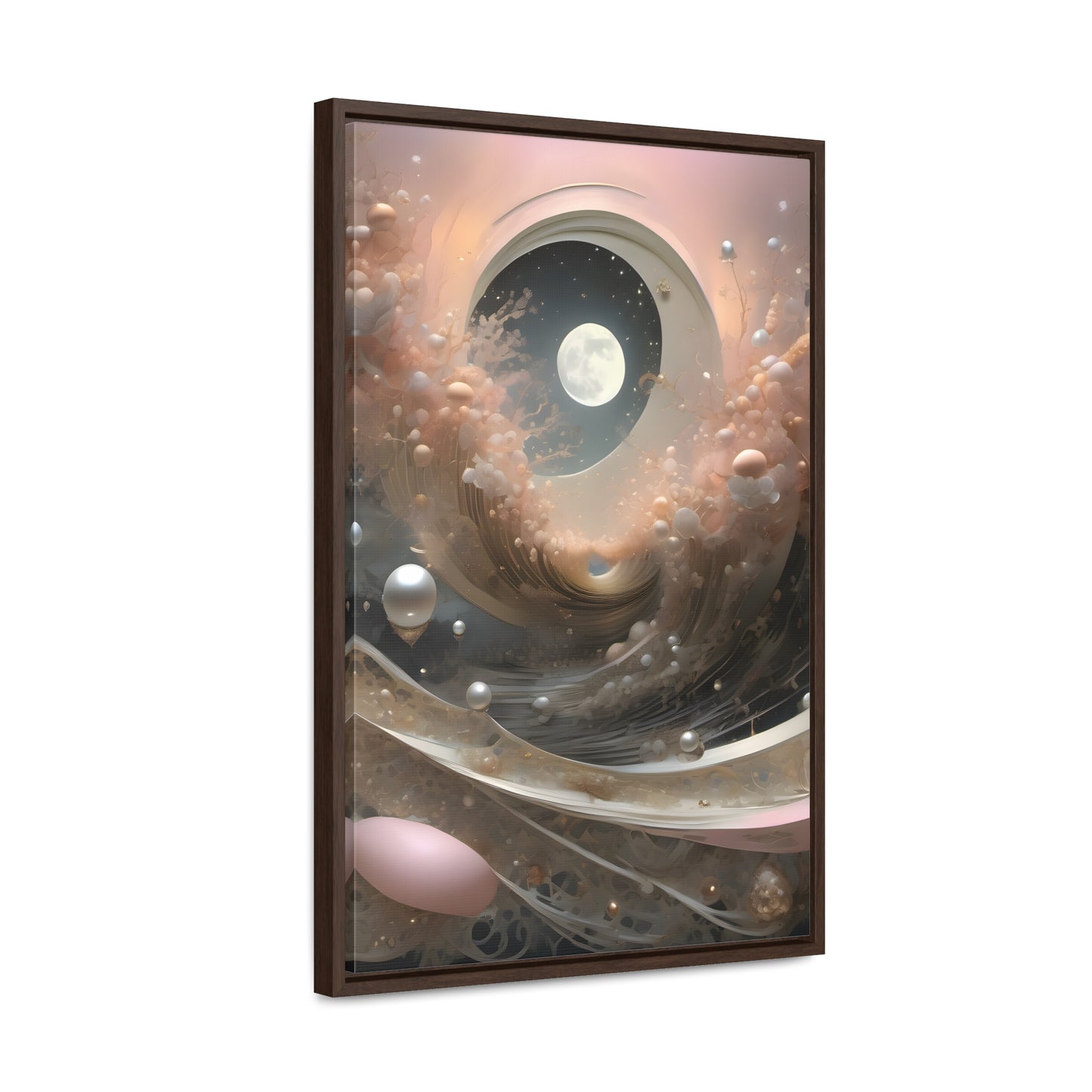 Pearl Deco Gallery Canvas Wraps, Vertical Frame