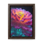 Smoke Peony Gallery Canvas Wraps, Vertical Frame