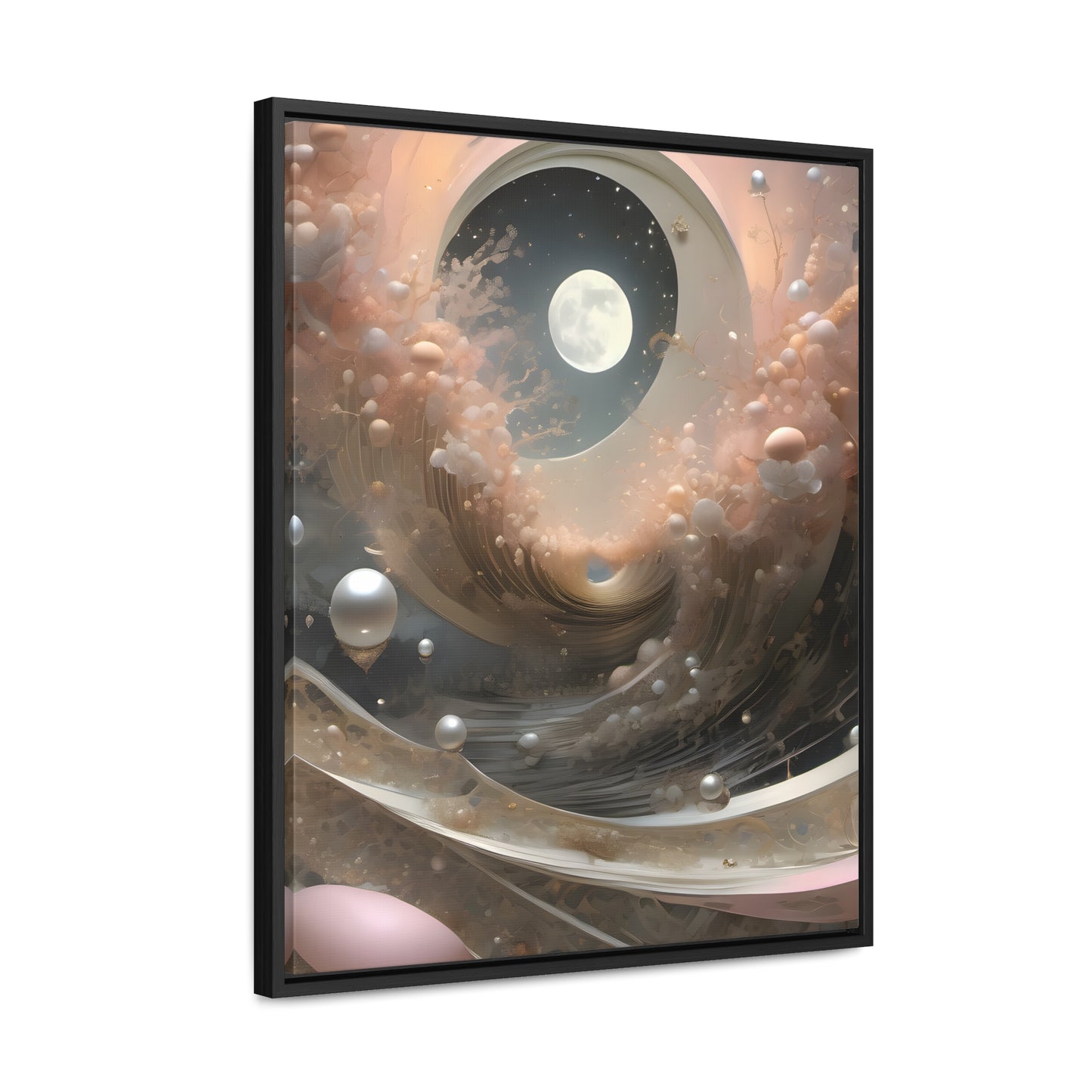 Pearl Deco Gallery Canvas Wraps, Vertical Frame