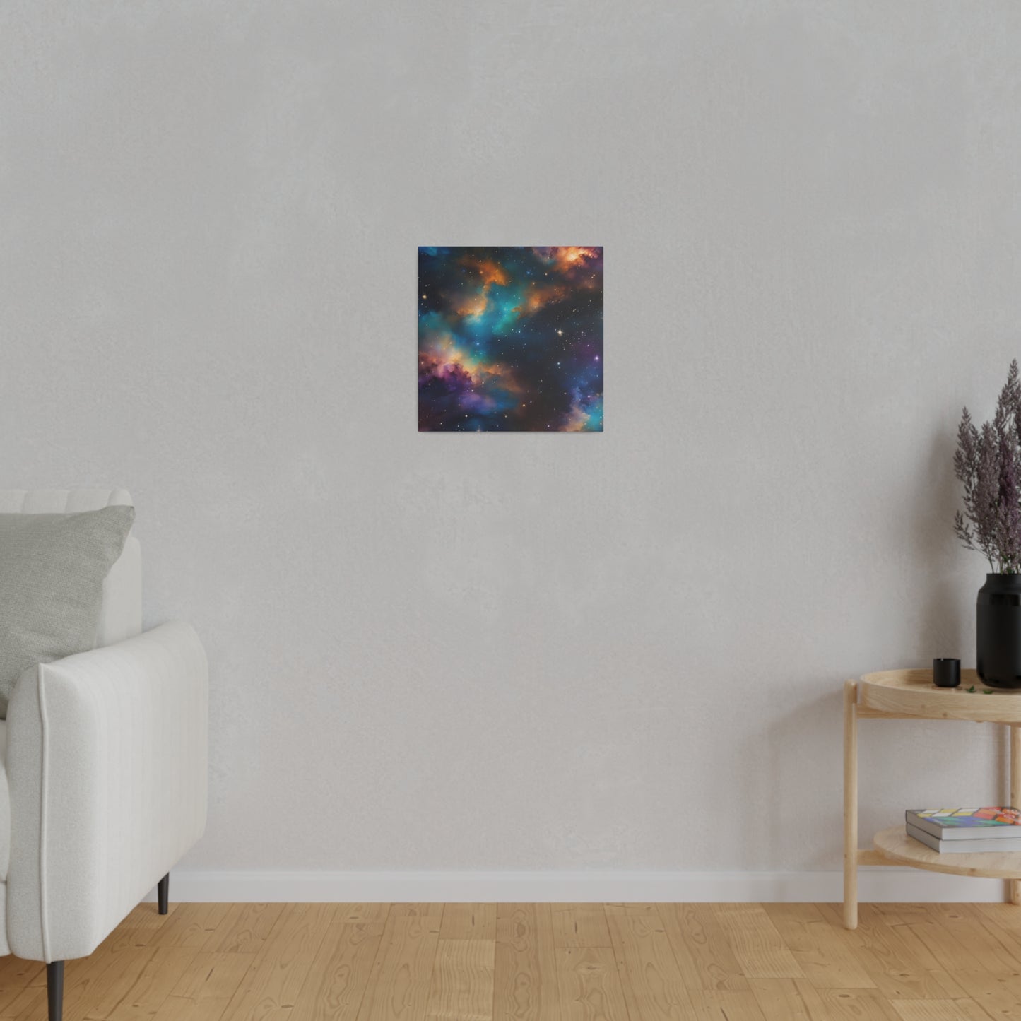 Alcohol ink Galaxy Matte Canvas, Stretched, 0.75"