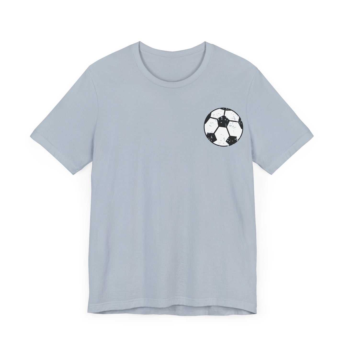 Distressed Soccer mama Unisex Jersey Short Sleeve Tee