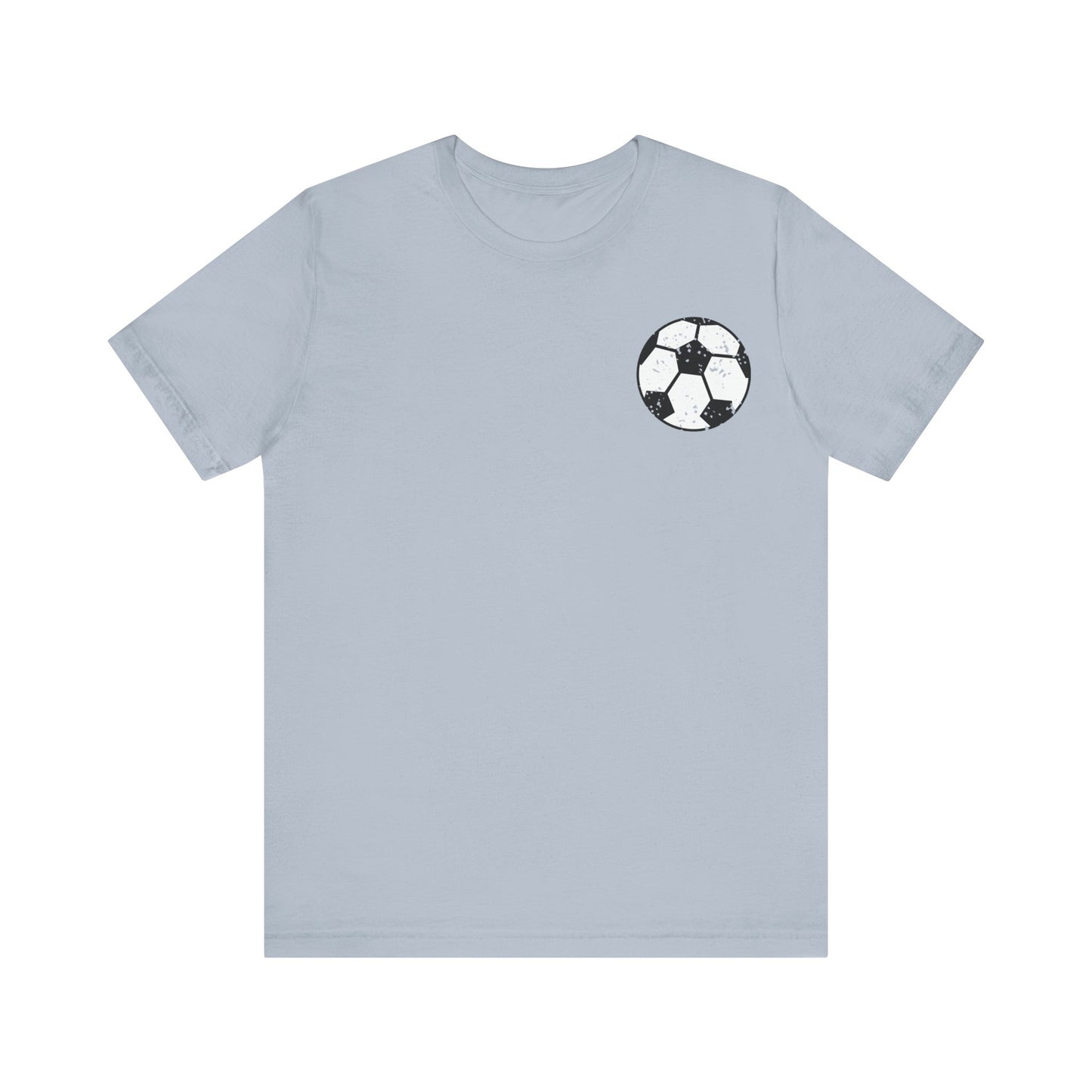 Distressed Soccer mama Unisex Jersey Short Sleeve Tee