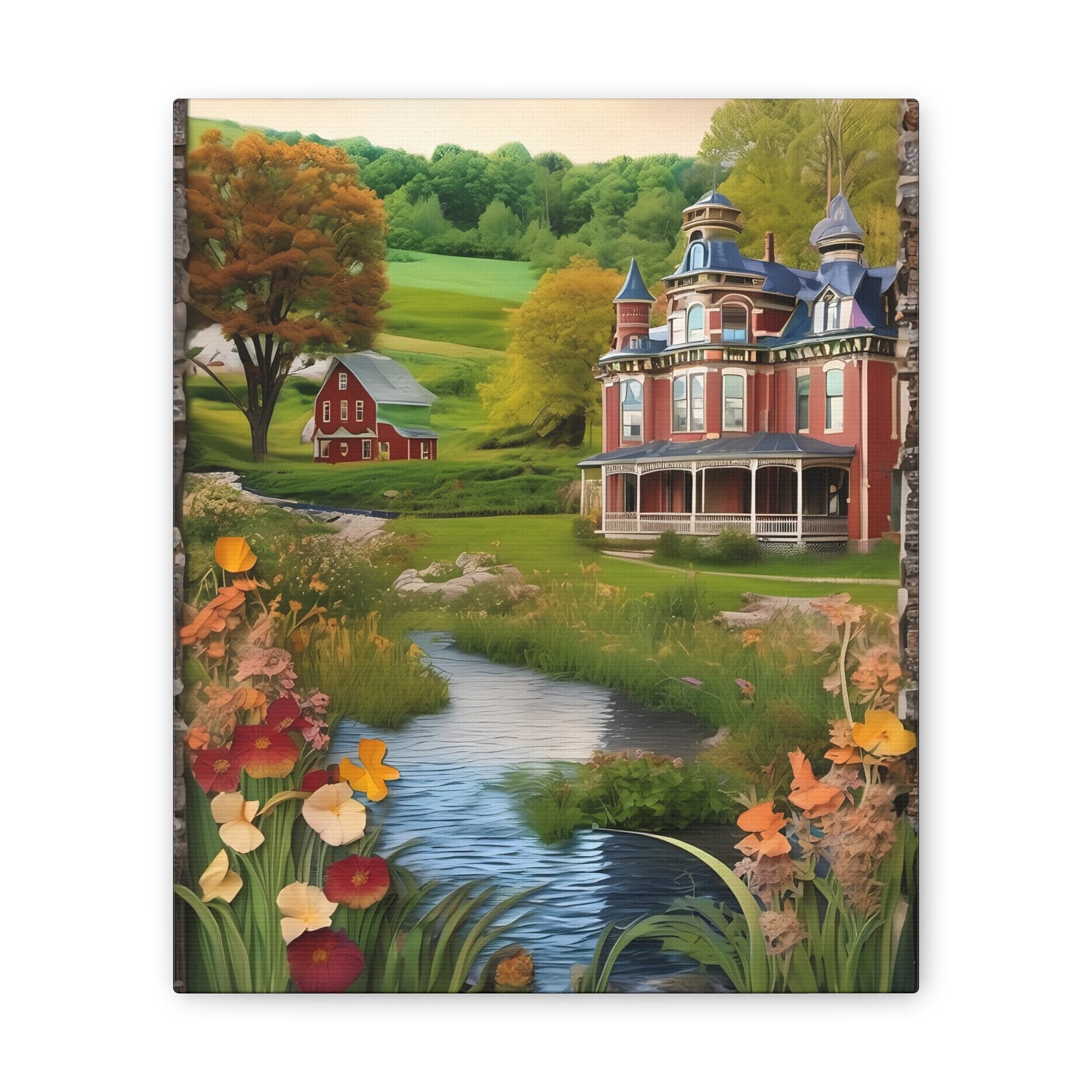 Country living Canvas Stretched, 0.75"