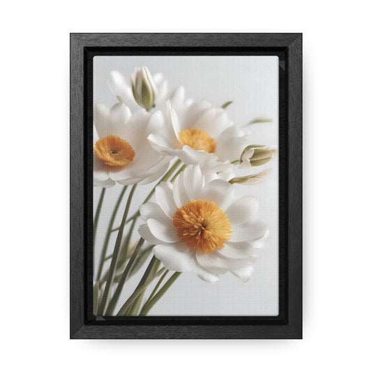 Daisy Gallery Canvas Wraps, Vertical Frame