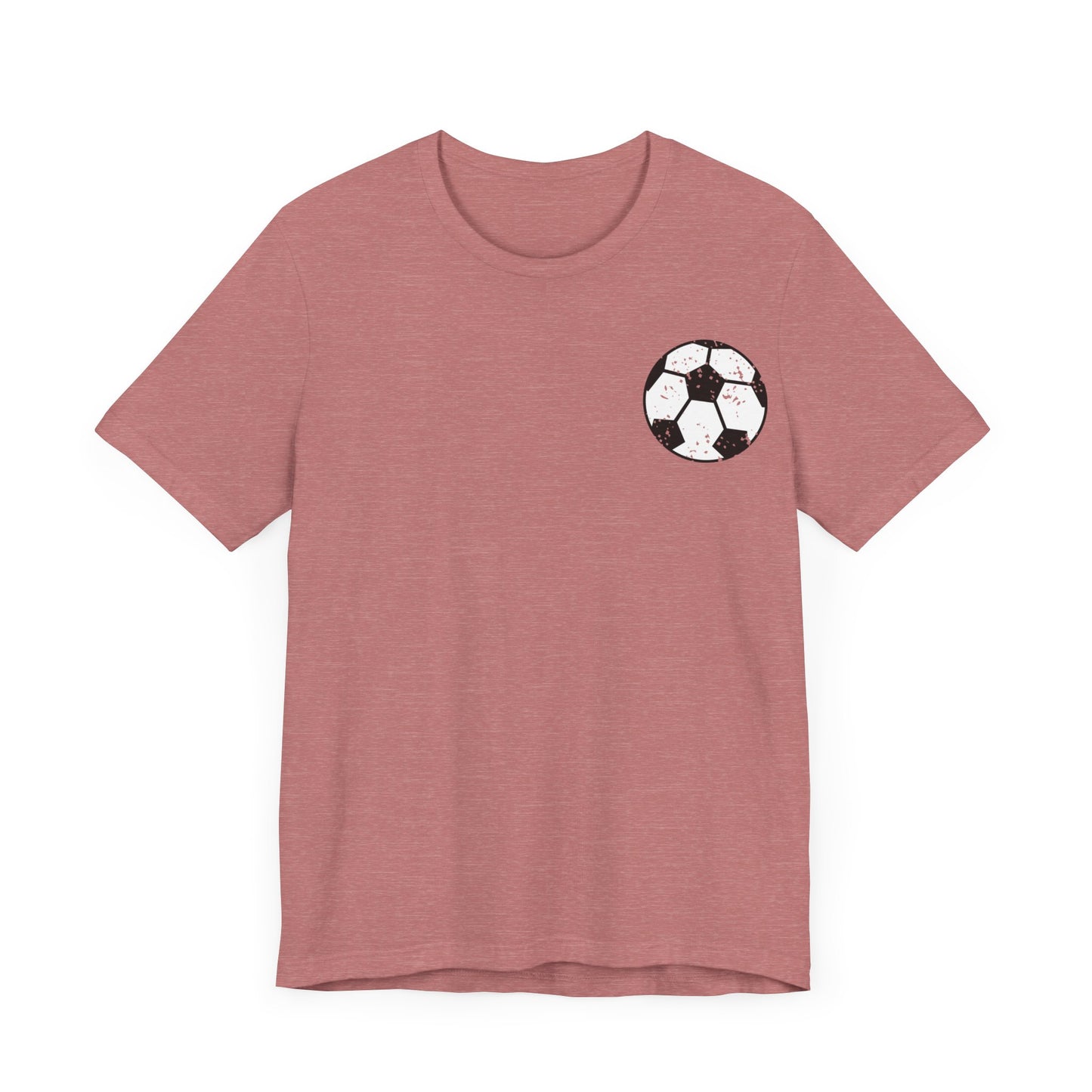 Distressed Soccer mama Unisex Jersey Short Sleeve Tee