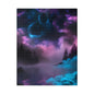 Alcohol ink mystic night Matte Canvas, Stretched, 0.75"