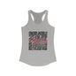 Baseball quotes Women's Ideal Racerback Tank