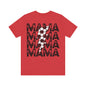 Distressed Soccer mama Unisex Jersey Short Sleeve Tee