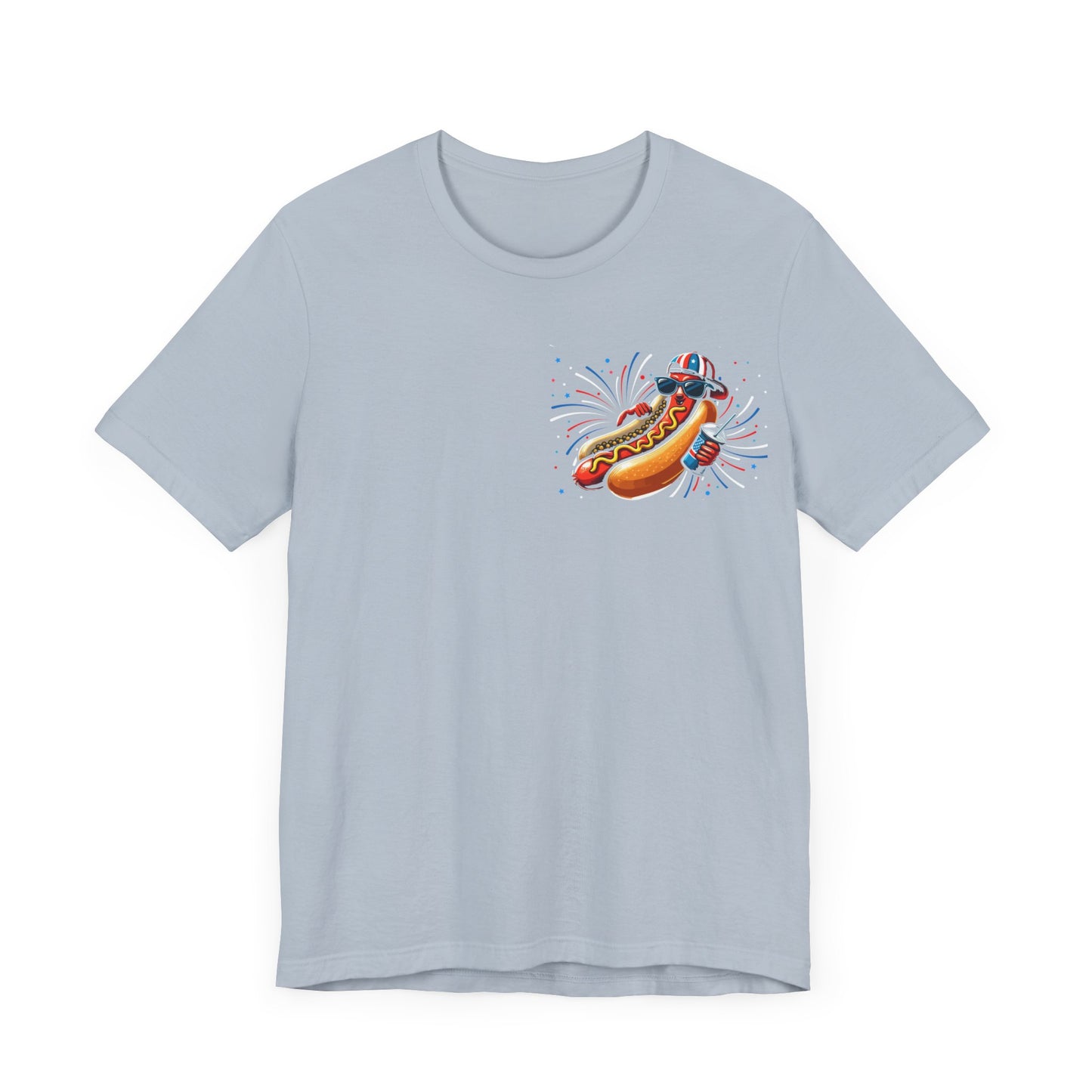 Just here for the weiners Unisex Jersey Short Sleeve Tee