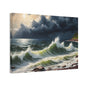 A Lake Superior storm Canvas Stretched, 0.75"