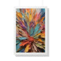 Paper flowers pastel 5 Framed Vertical Poster