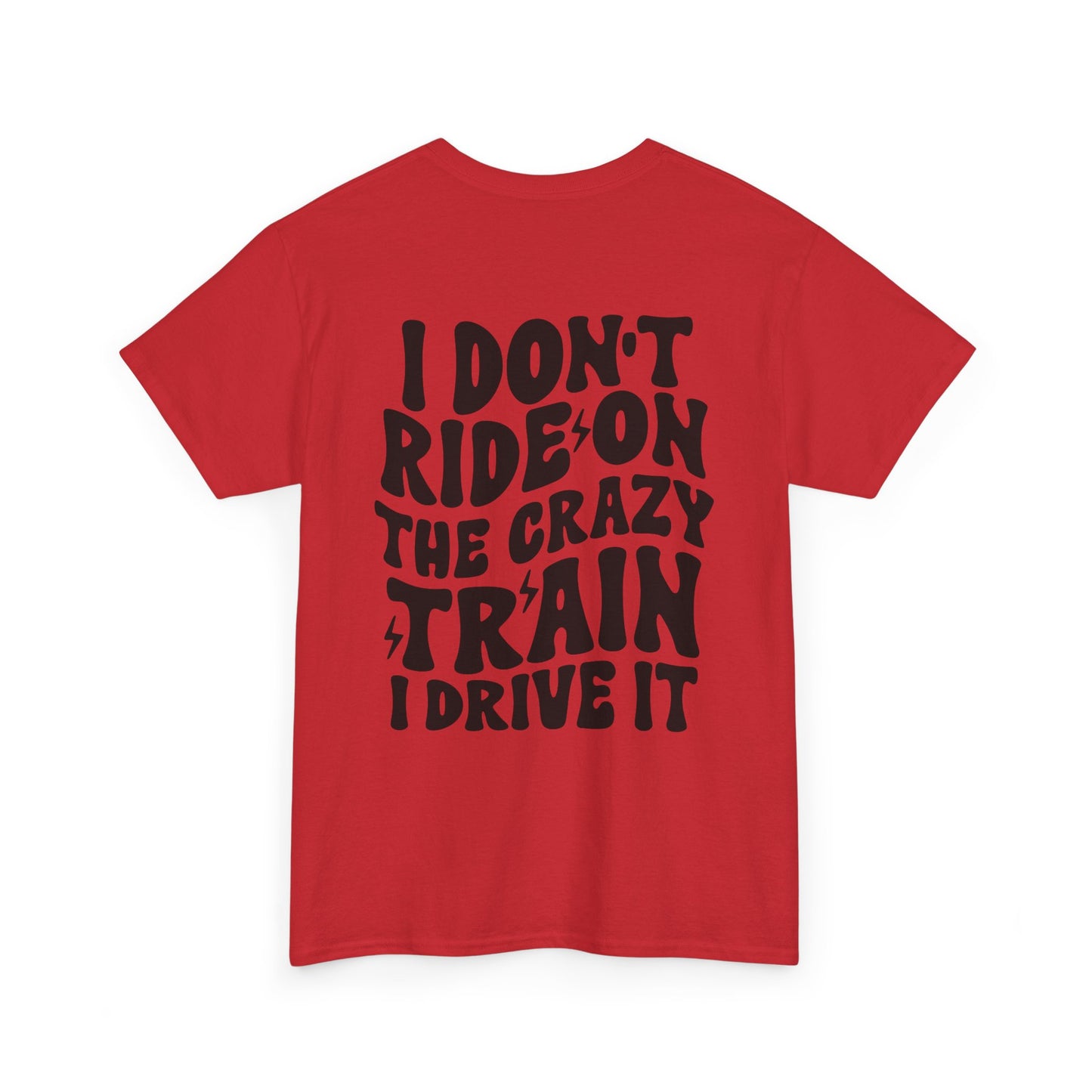 Crazy Train Unisex Heavy Cotton Tee