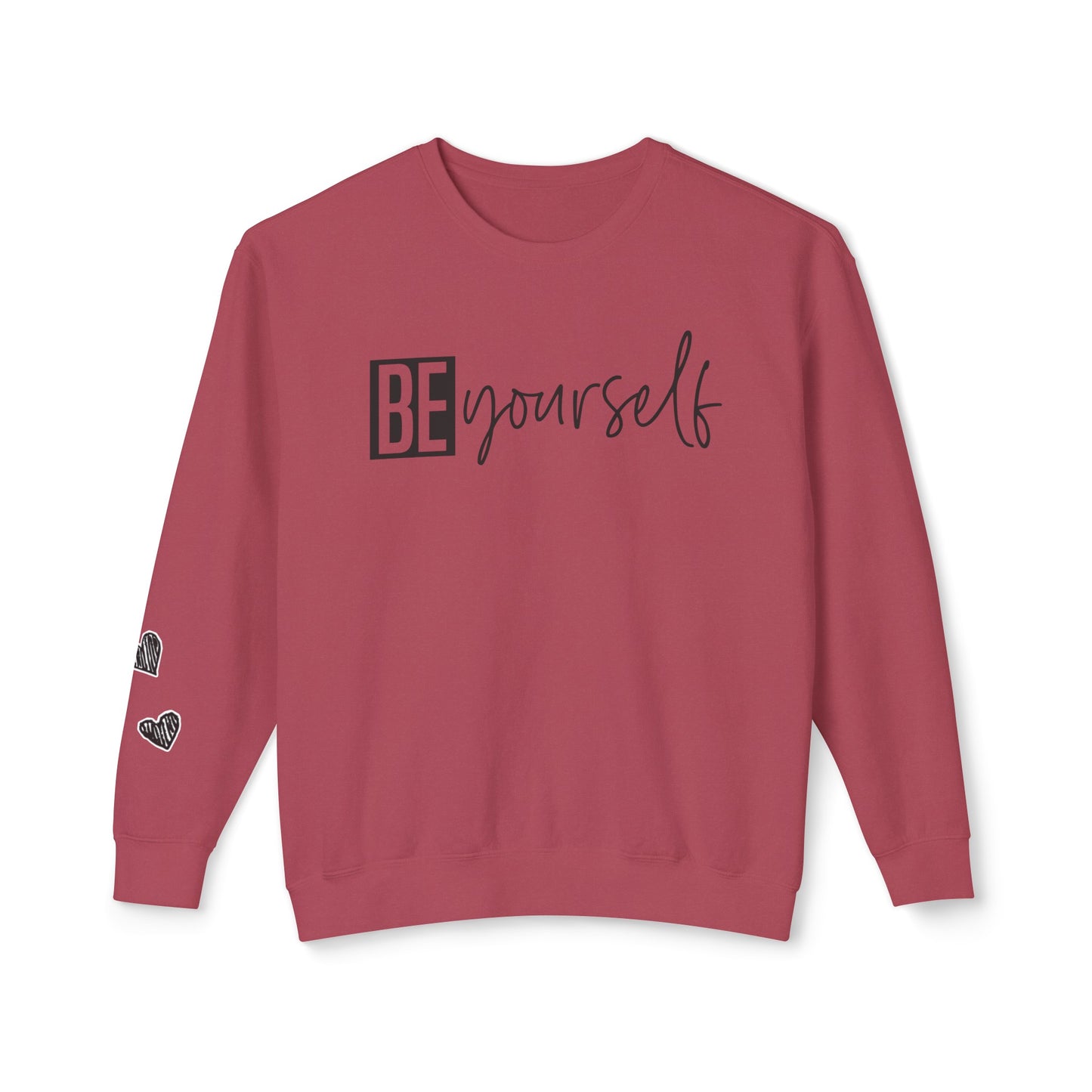 Be yourself Unisex Lightweight Crewneck Sweatshirt