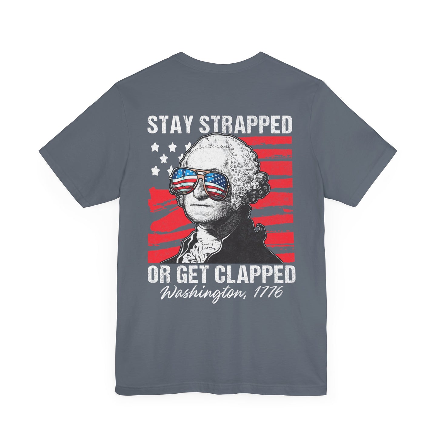 Stay strapped Unisex Jersey Short Sleeve Tee