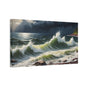 A Lake Superior storm Canvas Stretched, 0.75"