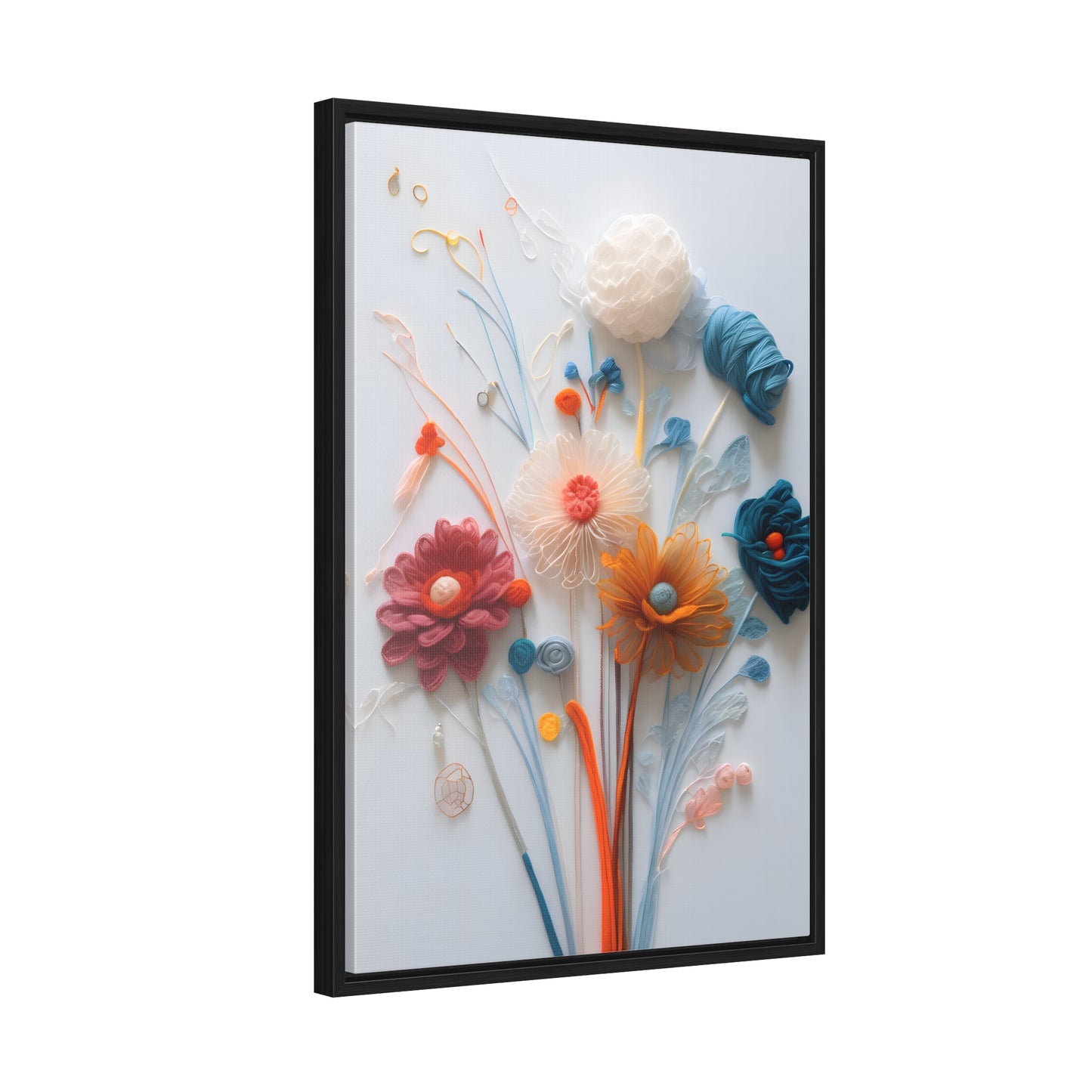 Needle work Gallery Canvas Wraps, Vertical Frame