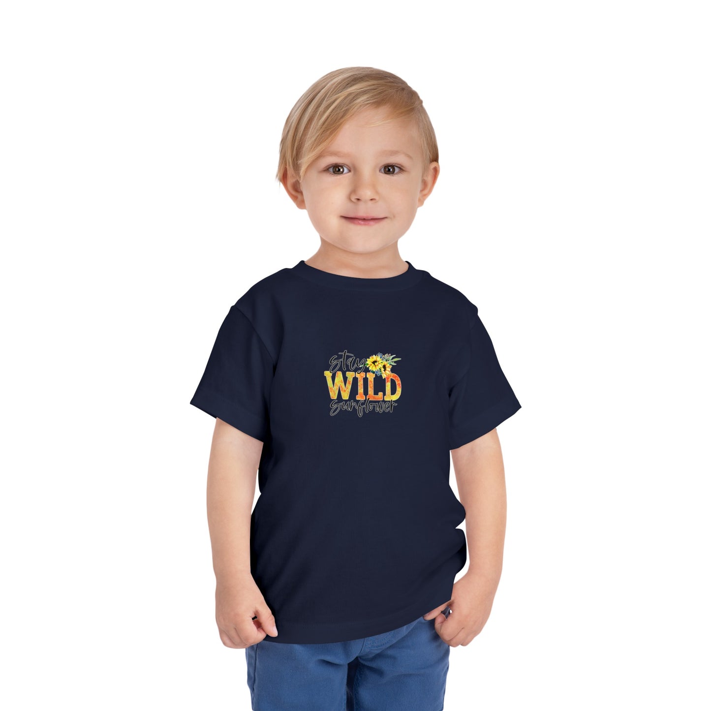 Sunflower Toddler Short Sleeve Tee