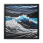 Rough waters framed Canvas Gallery Wrap canvas