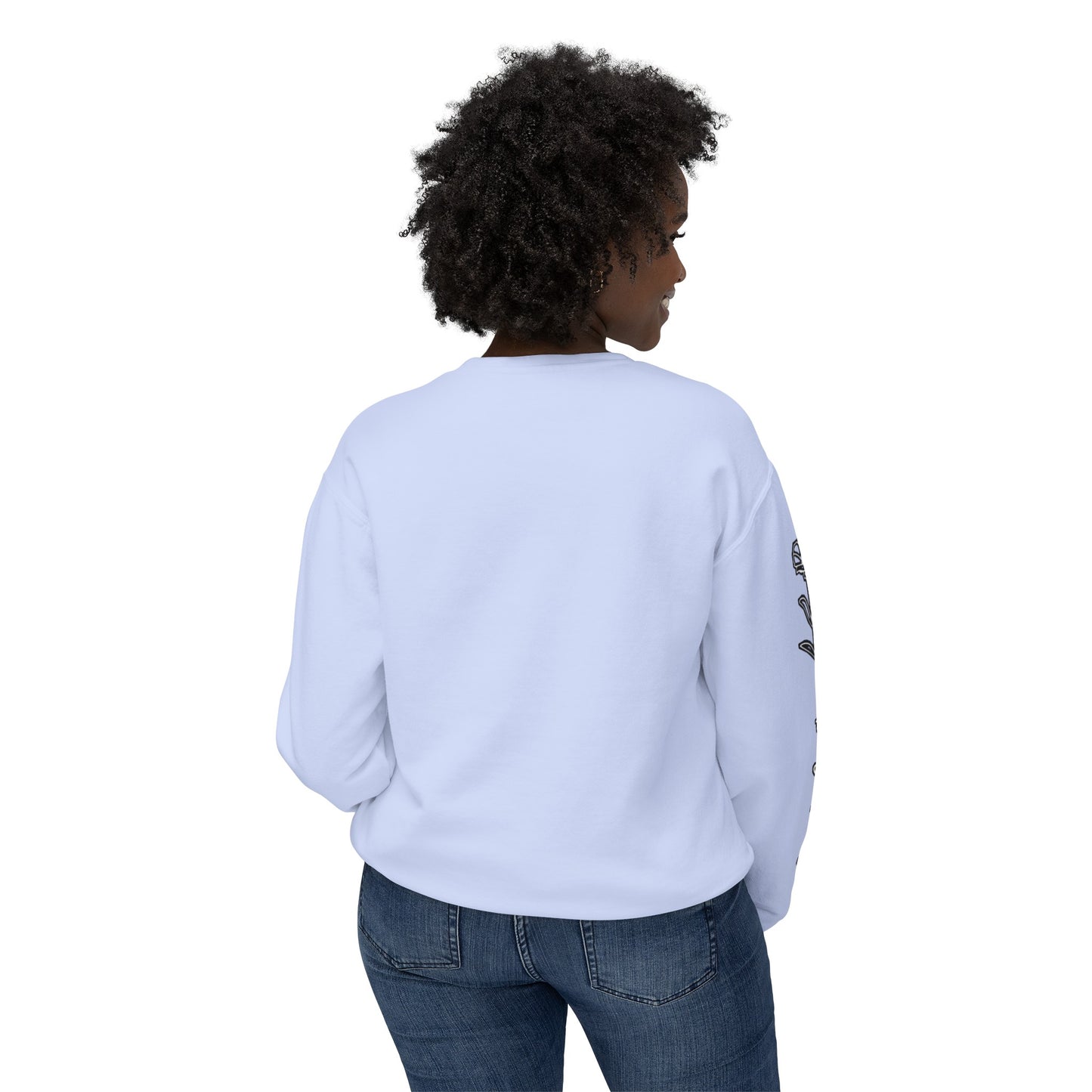 Wildflower Mama Unisex Lightweight Crewneck Sweatshirt